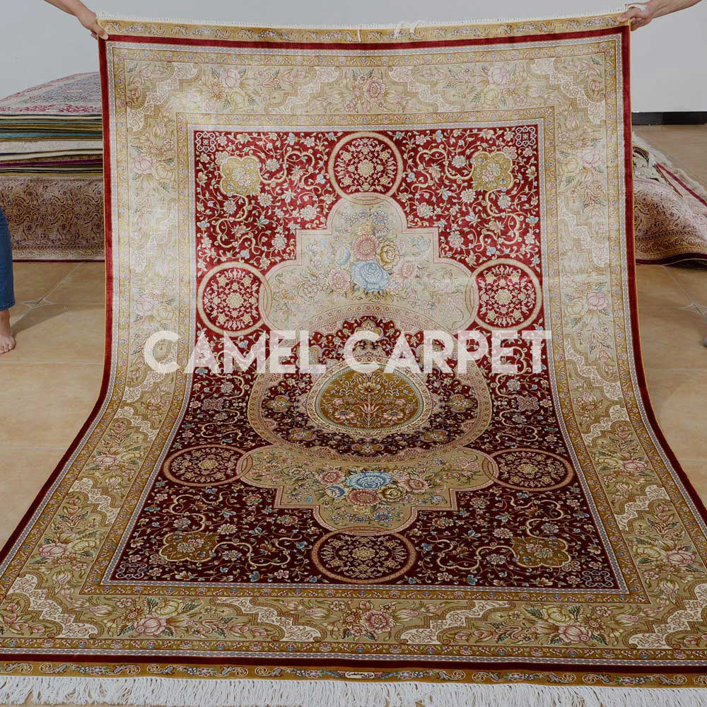 Red High End Handmade Turkish Carpet.jpg